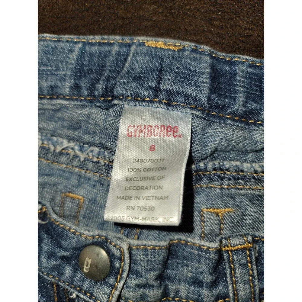 Gymboree vintage‎ sugar and spice gingerbread house jeans size 8